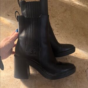 Tory Burch Black Heeled Boots
